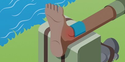 TWISTS & SPRAINS? NO RICE, NO DICE.